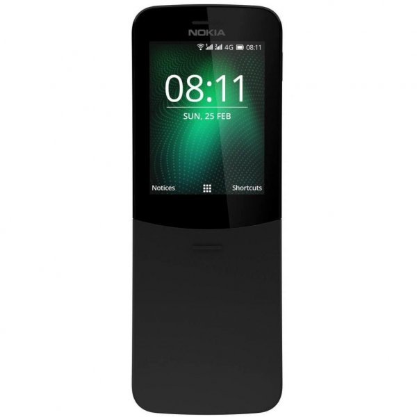 Мобільний телефон Nokia 8110 4G Black (16ARGB01A15) Мобільний телефон Nokia 8110 4G Black (16ARGB01A15)