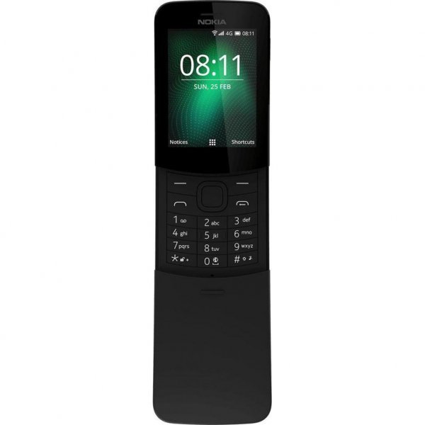 Мобільний телефон Nokia 8110 4G Black (16ARGB01A15) Мобільний телефон Nokia 8110 4G Black (16ARGB01A15)