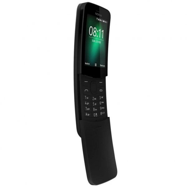 Мобільний телефон Nokia 8110 4G Black (16ARGB01A15) Мобільний телефон Nokia 8110 4G Black (16ARGB01A15)