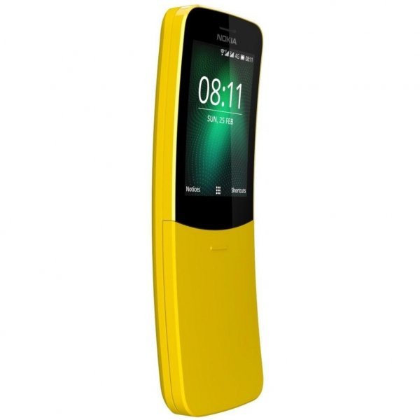 Мобільний телефон Nokia 8110 4G Yellow (16ARGY01A15) Мобільний телефон Nokia 8110 4G Yellow (16ARGY01A15)