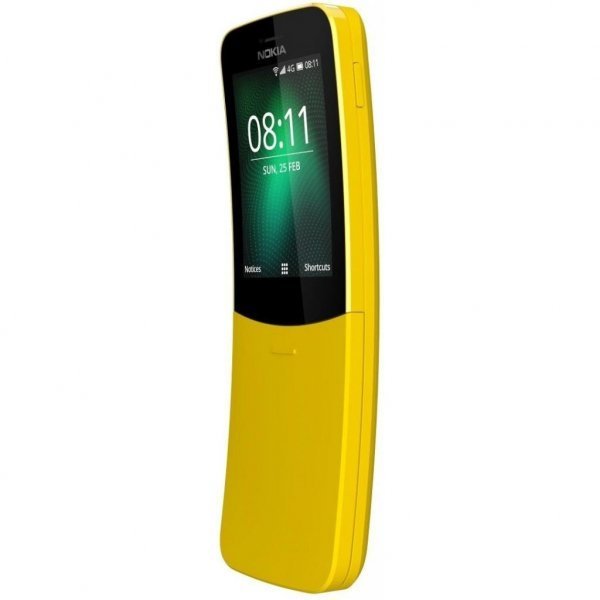 Мобільний телефон Nokia 8110 4G Yellow (16ARGY01A15) Мобільний телефон Nokia 8110 4G Yellow (16ARGY01A15)