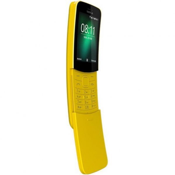 Мобільний телефон Nokia 8110 4G Yellow (16ARGY01A15) Мобільний телефон Nokia 8110 4G Yellow (16ARGY01A15)