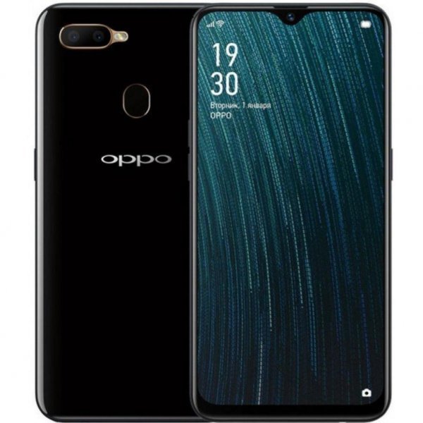 Мобільний телефон Oppo A5s 3/32GB Black (OFCPH1909_BLACK)
