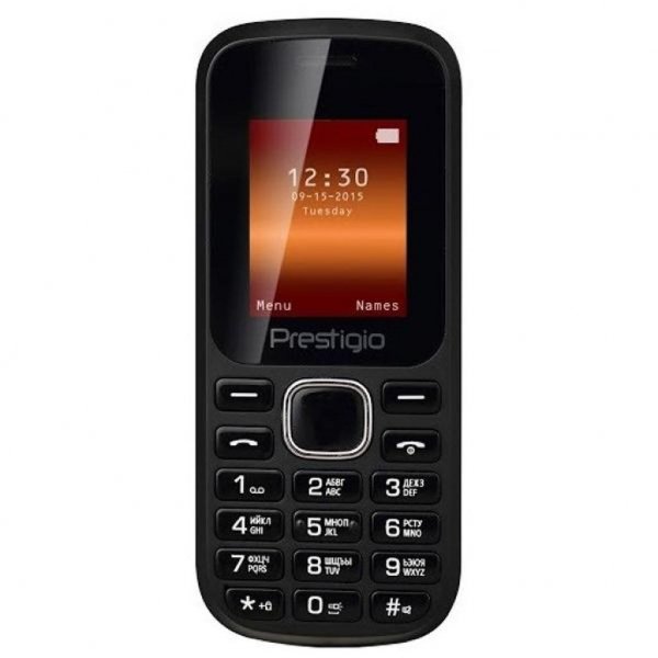 Мобільний телефон PRESTIGIO 1183 Wize F1 Duo Black (PFP1183DUOBLACK)