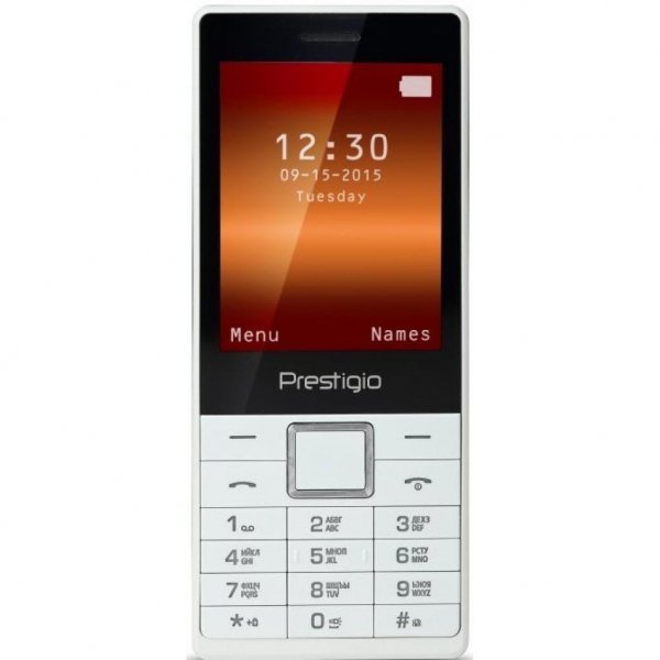 Мобільний телефон PRESTIGIO 1285 Duo Muze D1 White (PFP1285DUOWHITE)