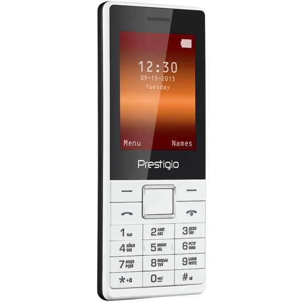 Мобільний телефон PRESTIGIO PFP1241 Muze A1 Duo White (PFP1241DUOWHITE)