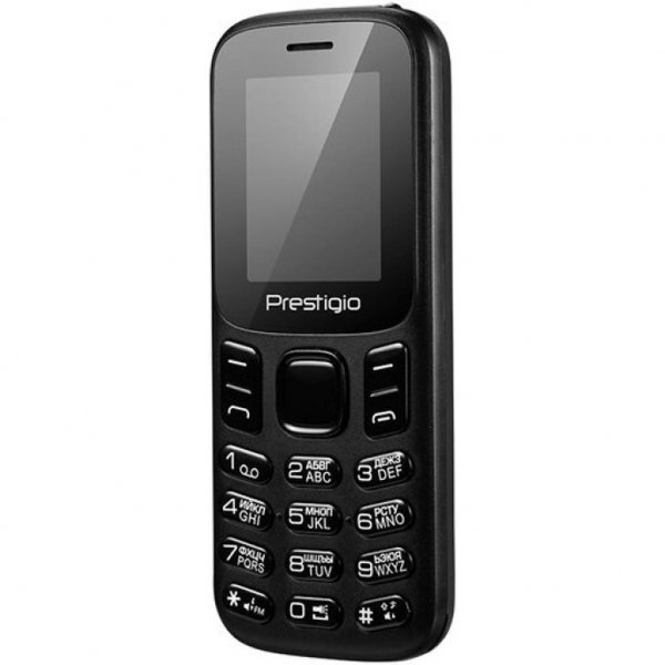 Мобільний телефон PRESTIGIO Wize J1 Black (PFP1184DUOBLACK)