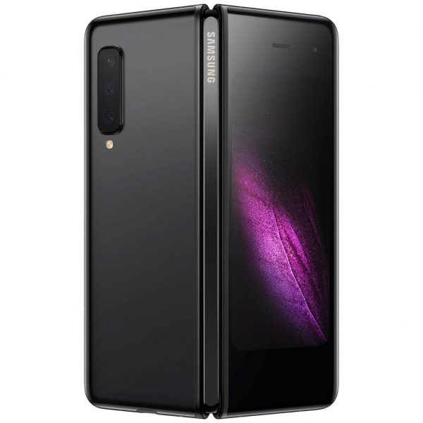 Мобільний телефон Samsung Galaxy Fold 12/512GB Cosmos Black (SM-F900FZKDSEK)