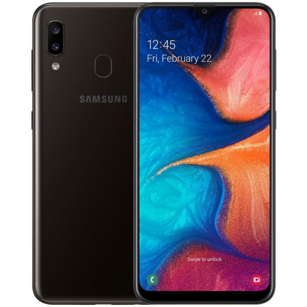 Мобільний телефон Samsung SM-A205F (Galaxy A20) Black (SM-A205FZKVSEK)