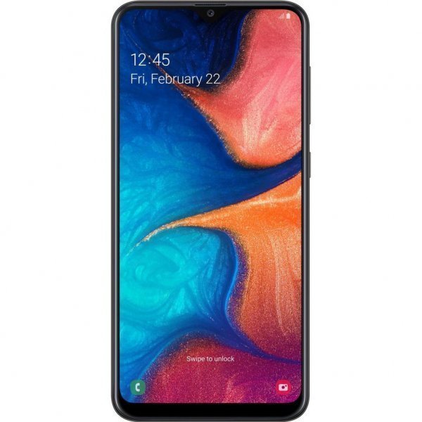 Мобільний телефон Samsung SM-A205F (Galaxy A20) Black (SM-A205FZKVSEK)