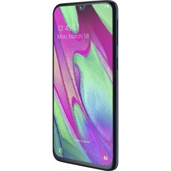 Мобільний телефон Samsung SM-A405F/64 (Galaxy A40 64Gb) Black (SM-A405FZKDSEK)