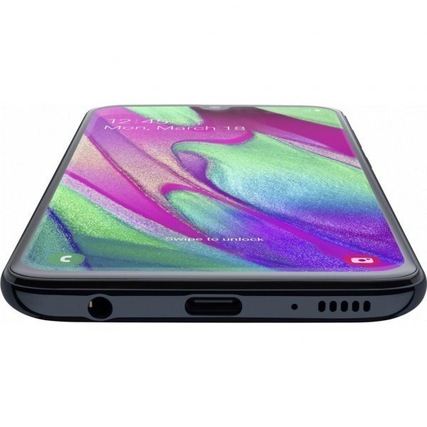 Мобільний телефон Samsung SM-A405F/64 (Galaxy A40 64Gb) Black (SM-A405FZKDSEK)