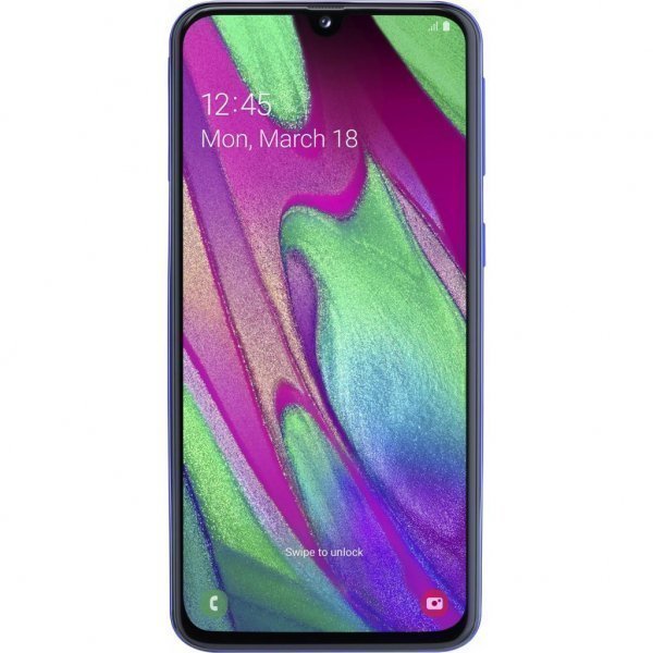 Мобільний телефон Samsung SM-A405F/64 (Galaxy A40 64Gb) Blue (SM-A405FZBDSEK)