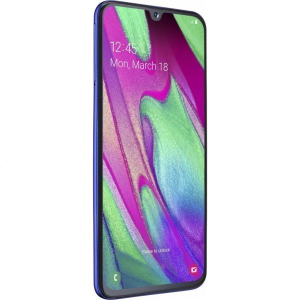 Мобільний телефон Samsung SM-A405F/64 (Galaxy A40 64Gb) Blue (SM-A405FZBDSEK)