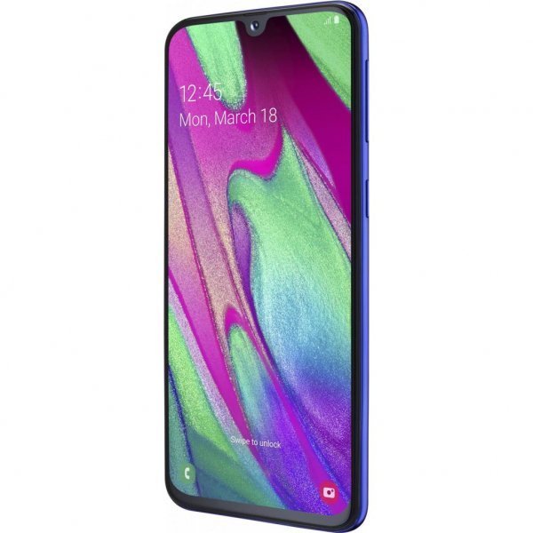 Мобільний телефон Samsung SM-A405F/64 (Galaxy A40 64Gb) Blue (SM-A405FZBDSEK)