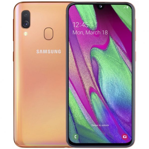 Мобільний телефон Samsung SM-A405F/64 (Galaxy A40 64Gb) Red (SM-A405FZRDSEK) Мобільний телефон Samsung SM-A405F/64 (Galaxy A40 64Gb) Red (SM-A405FZRDSEK)