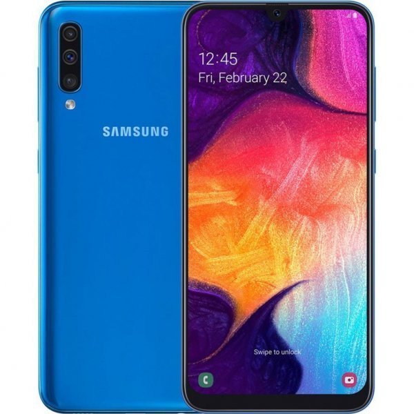 Мобільний телефон Samsung SM-A505FN (Galaxy A50 64Gb) Blue (SM-A505FZBUSEK)