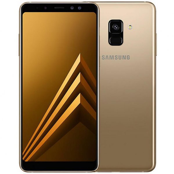 Мобільний телефон Samsung SM-A730F (Galaxy A8 Plus Duos 2018) Gold (SM-A730FZDDSEK)