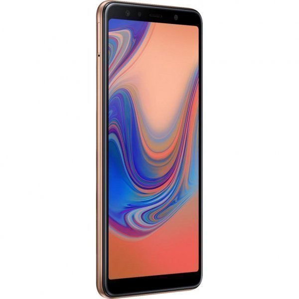 Мобільний телефон Samsung SM-A750F (Galaxy A7 Duos 2018) Gold (SM-A750FZDUSEK) Мобільний телефон Samsung SM-A750F (Galaxy A7 Duos 2018) Gold (SM-A750FZDUSEK)