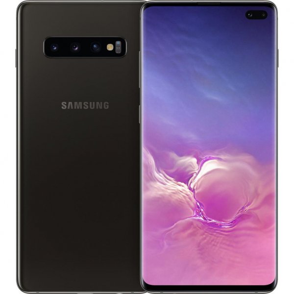 Мобільний телефон Samsung SM-G975F/512 (Galaxy S10 Plus) Ceramic Black (SM-G975FCKGSEK)