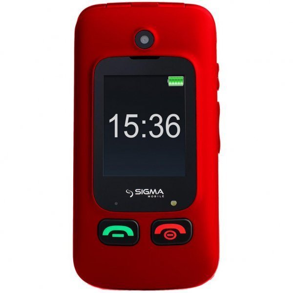 Мобільний телефон Sigma Comfort 50 Shell DS Black-Red (4827798212325)