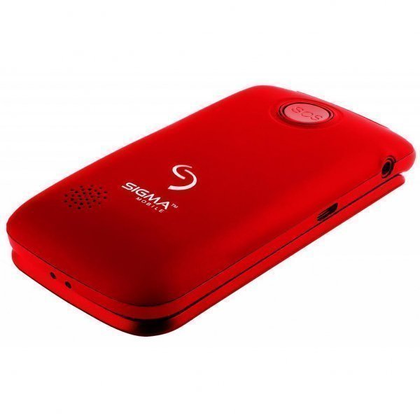 Мобільний телефон Sigma Comfort 50 Shell DS Black-Red (4827798212325)