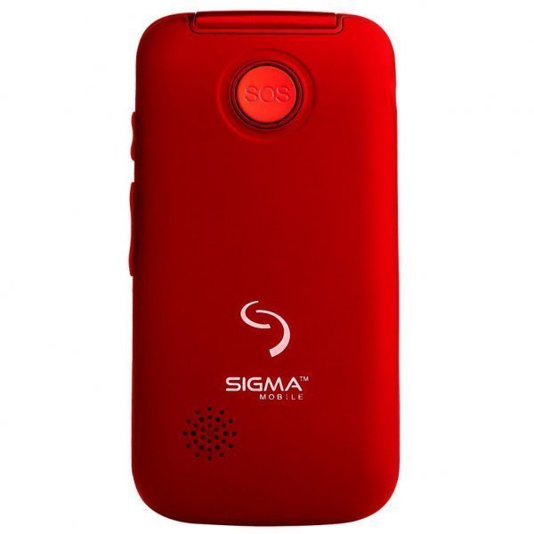 Мобільний телефон Sigma Comfort 50 Shell DS Black-Red (4827798212325)