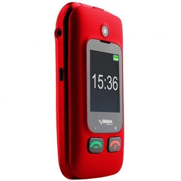 Мобільний телефон Sigma Comfort 50 Shell DS Black-Red (4827798212325)