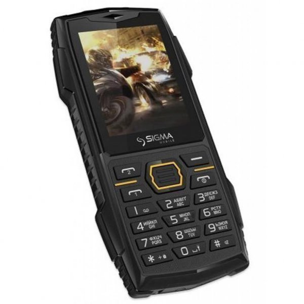 Мобільний телефон Sigma X-treme AZ68 Black (4827798374917)