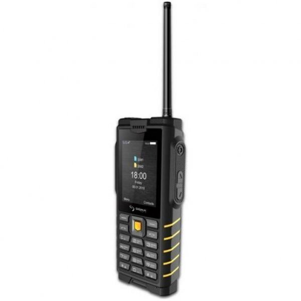 Мобільний телефон Sigma X-treme DZ68 Black Yellow (4827798466322)