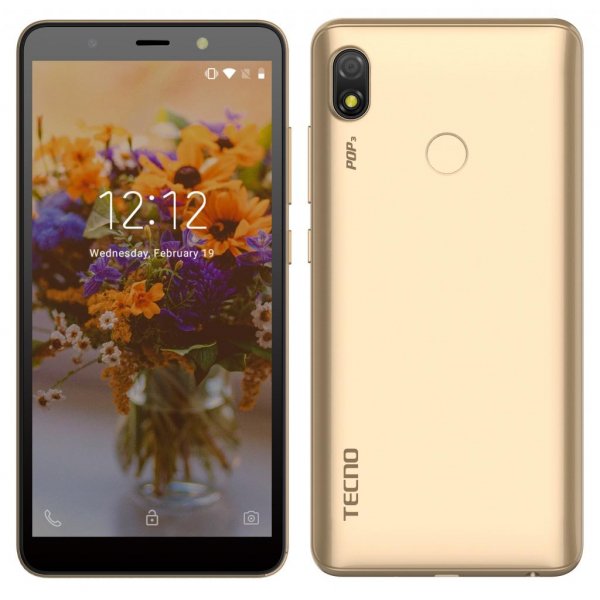 Мобільний телефон TECNO BB2 (POP 3) 1/16Gb Champagne Gold (4895180751271)