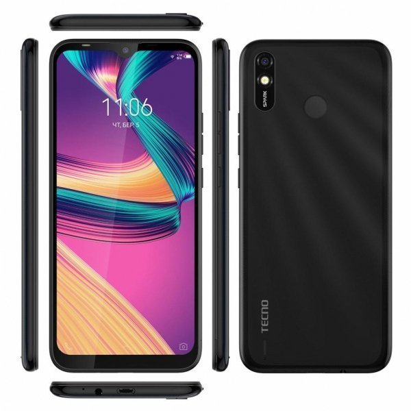 Мобільний телефон TECNO BB4k (Spark 4 Lite 2/32Gb) Midnight Black (4895180754593) Мобільний телефон TECNO BB4k (Spark 4 Lite 2/32Gb) Midnight Black (4895180754593)