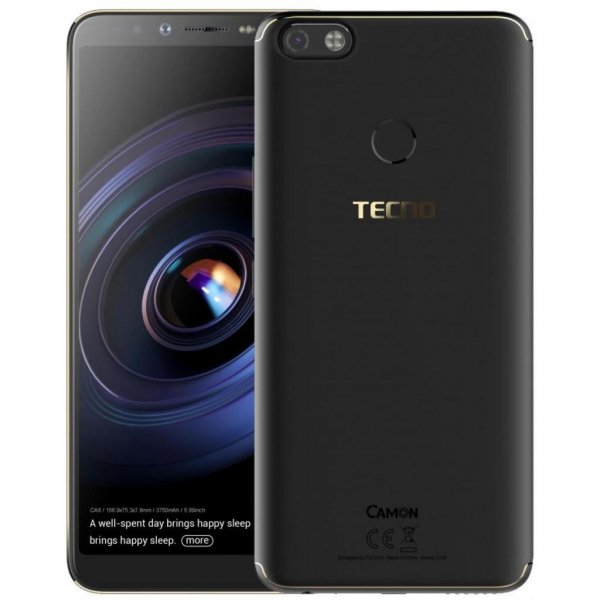 Мобільний телефон TECNO CA8 (Camon X Pro) Midnight Black (4895180732607)