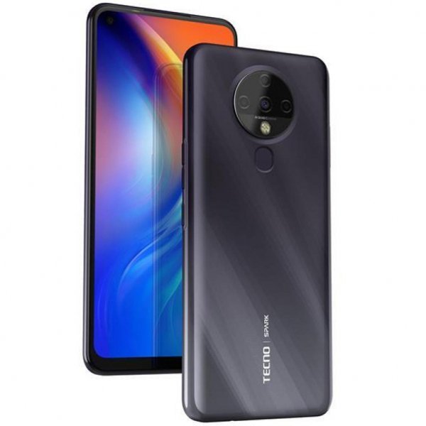 Мобільний телефон TECNO KE7 (Spark 6 4/64Gb) Comet Black (4895180762031)