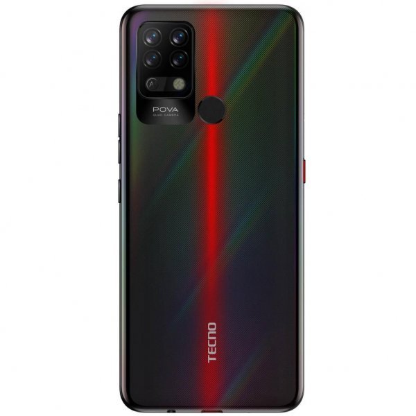 Мобільний телефон TECNO LD7 (POVA 6/128Gb) Dazzle Black (4895180762468)