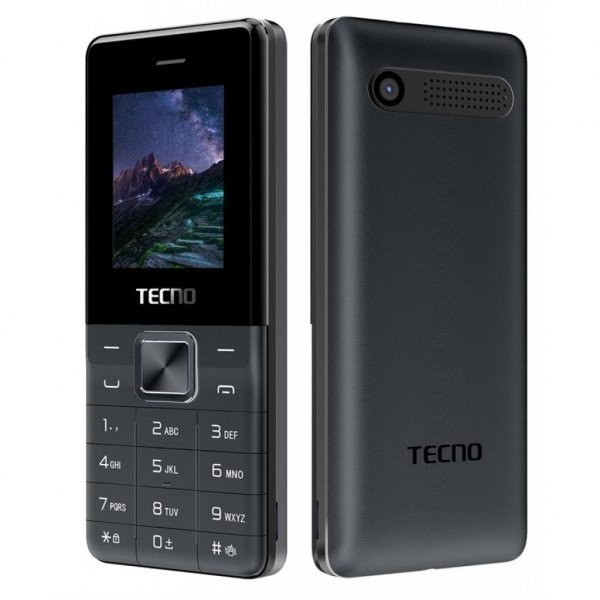 Мобільний телефон TECNO T301 Black (4895180743320) Мобільний телефон TECNO T301 Black (4895180743320)