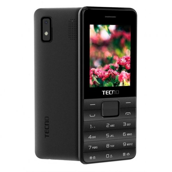 Мобільний телефон TECNO T372 TripleSIM Black (4895180746833)