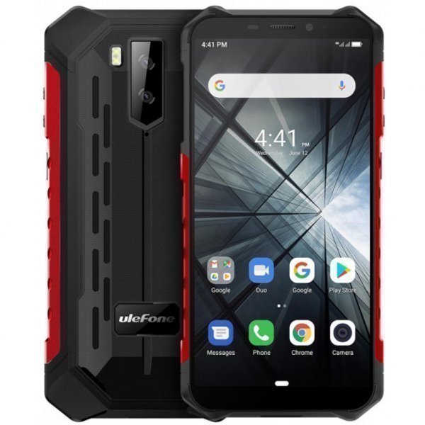 Мобільний телефон Ulefone Armor X3 2/32GB Black Red (6937748733225)