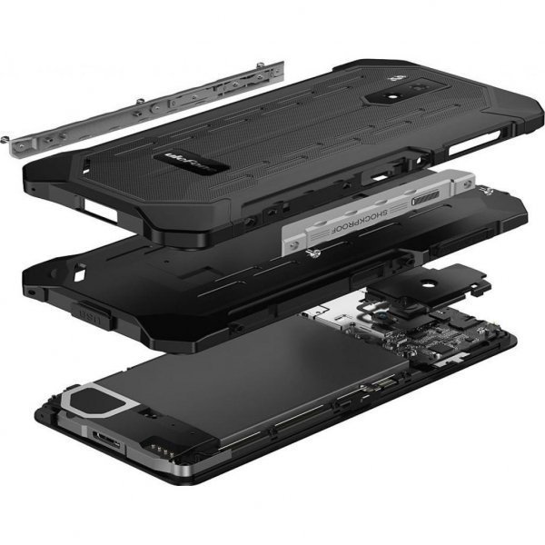 Мобільний телефон Ulefone Armor X3 2/32GB Black Silver (6937748733232)