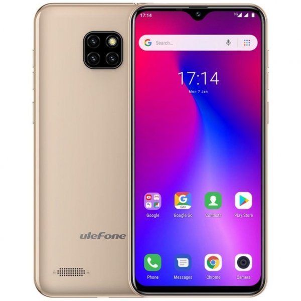 Мобільний телефон Ulefone S11 1/16Gb Gold (6937748733027)