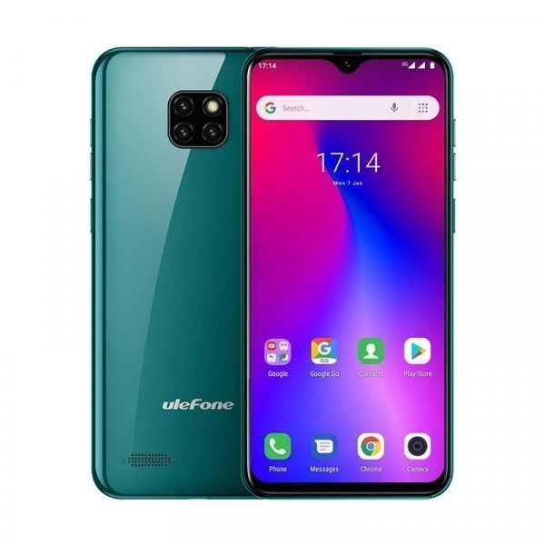 Мобільний телефон Ulefone S11 1/16Gb Midnight Green (6937748733492)