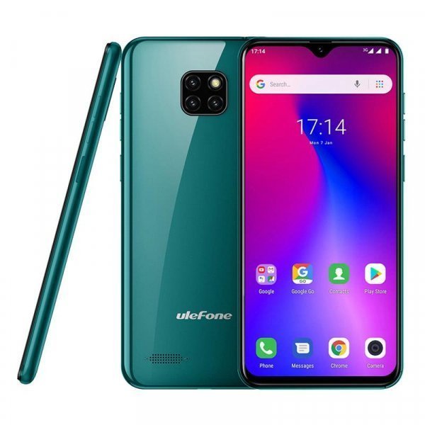 Мобільний телефон Ulefone S11 1/16Gb Midnight Green (6937748733492)