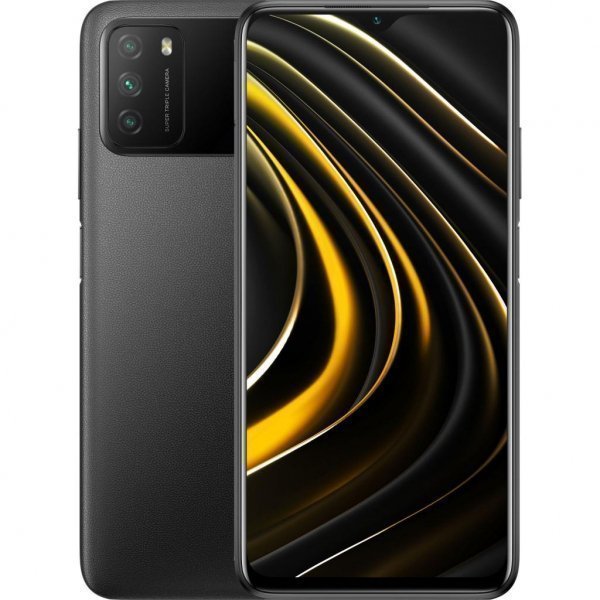 Мобільний телефон Xiaomi Poco M3 4/64GB Black Мобільний телефон Xiaomi Poco M3 4/64GB Black