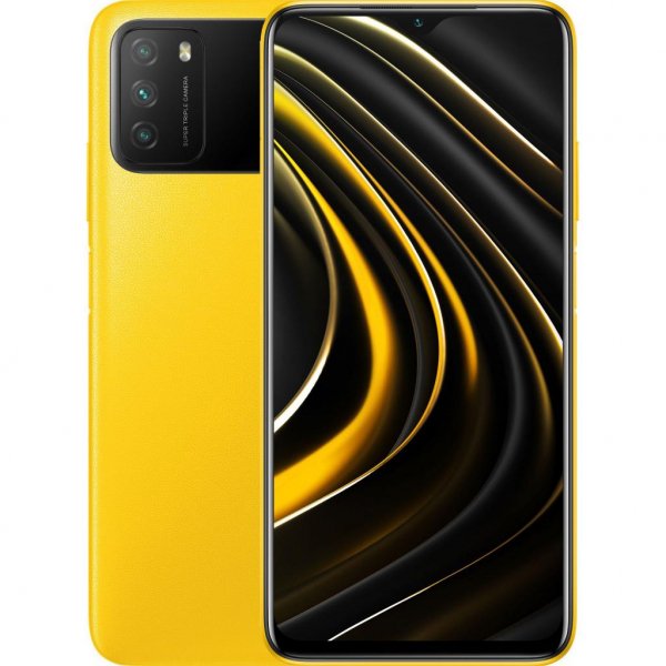 Мобільний телефон Xiaomi Poco M3 4/64GB Yellow Мобільний телефон Xiaomi Poco M3 4/64GB Yellow