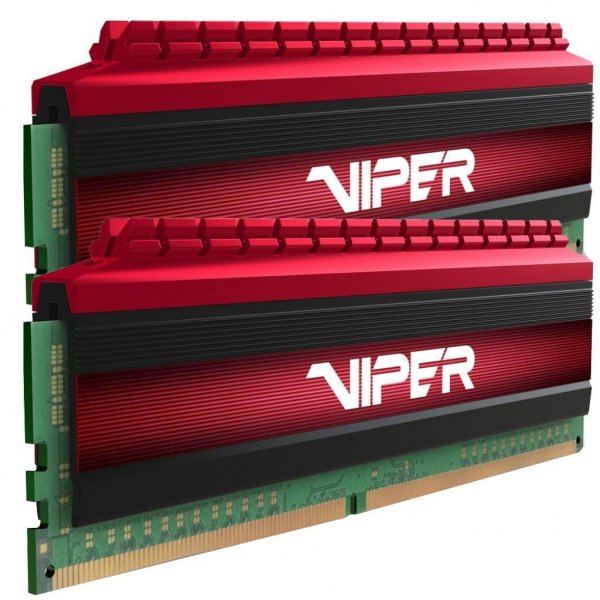 Модуль пам'яті до комп'ютера DDR4 16GB (2x8GB) 3000 MHz VIPER4 Patriot (PV416G300C6K)