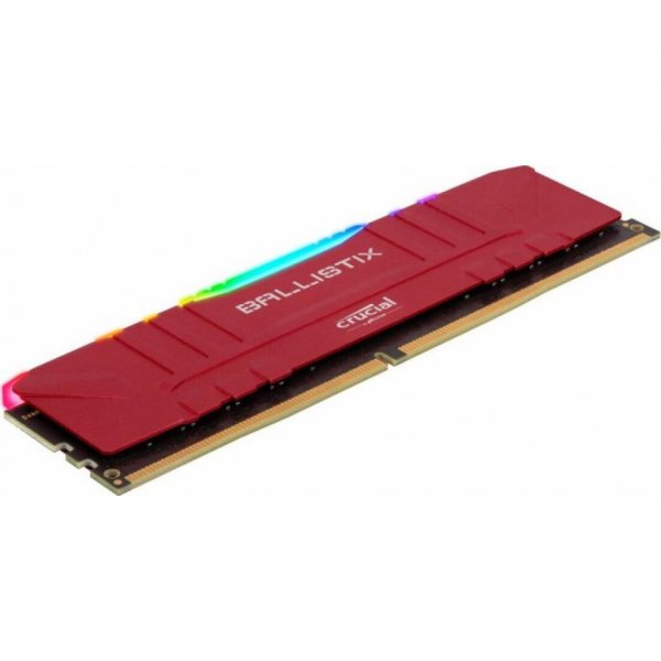 Модуль пам'яті для комп'ютера DDR4 16GB (2x8GB) 3200 MHz Ballistix Red RGB MICRON (BL2K8G32C16U4RL) Модуль пам'яті для комп'ютера DDR4 16GB (2x8GB) 3200 MHz Ballistix Red RGB MICRON (BL2K8G32C16U4RL)