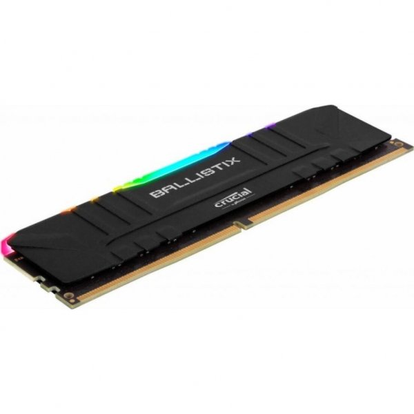 Модуль пам'яті для комп'ютера DDR4 16GB (2x8GB) 3600 MHz Ballistix Black RGB MICRON (BL2K8G36C16U4BL) Модуль пам'яті для комп'ютера DDR4 16GB (2x8GB) 3600 MHz Ballistix Black RGB MICRON (BL2K8G36C16U4BL)