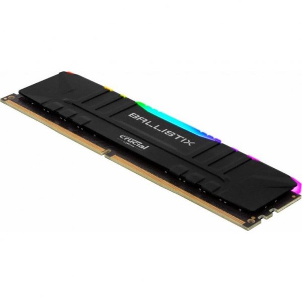 Модуль пам'яті для комп'ютера DDR4 16GB (2x8GB) 3600 MHz Ballistix Black RGB MICRON (BL2K8G36C16U4BL) Модуль пам'яті для комп'ютера DDR4 16GB (2x8GB) 3600 MHz Ballistix Black RGB MICRON (BL2K8G36C16U4BL)