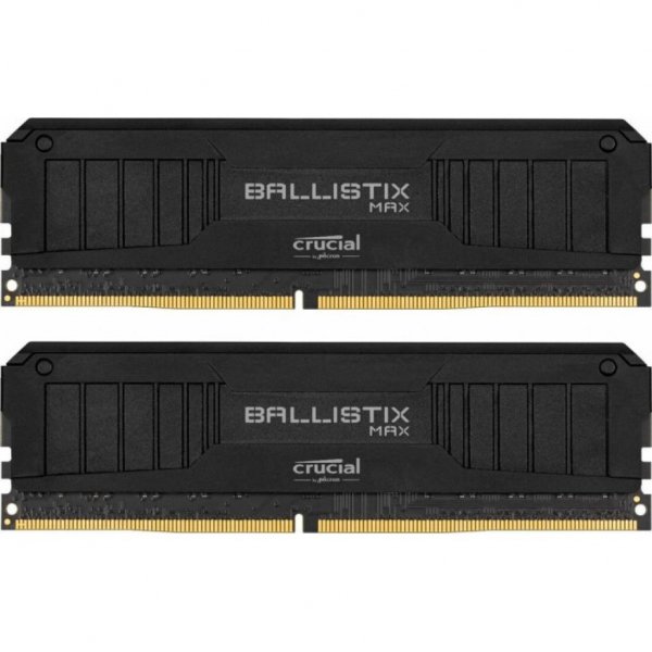 Модуль пам'яті для комп'ютера DDR4 16GB (2x8GB) 4000 MHz Ballistix Black MICRON (BLM2K8G40C18U4B)