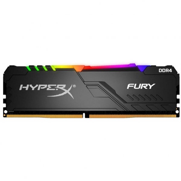 Модуль пам'яті для комп'ютера DDR4 32GB 2666 MHz HyperX Fury RGB Kingston (HX426C16FB3A/32)